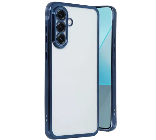 Samsung Galaxy A17 5G Lensli Silikon - Lacivert