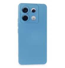 Xiaomi Redmi Note 13 Pro 5G Kılıf Nano içi Kadife Silikon - Mavi