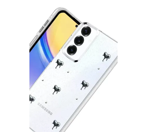 Samsung Galaxy S25 FE Fiyonk Desenli Kapak - Desen 1