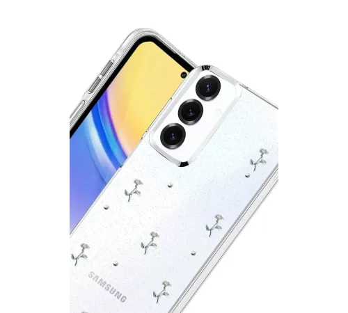 Samsung Galaxy S25 FE Fiyonk Desenli Kapak - Desen 4