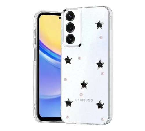 Samsung Galaxy S25 FE Fiyonk Desenli Kapak - Desen 7