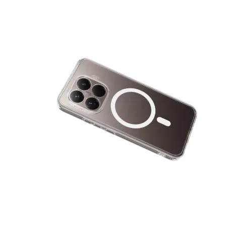 Xiaomi Mi 15T Pro Combo Sert Şeffaf Magsafe Kapak - Şeffaf