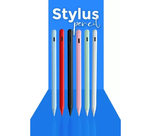 K2259 iPad Uyumlu Dokunmatik Stylus Kalem - Mavi