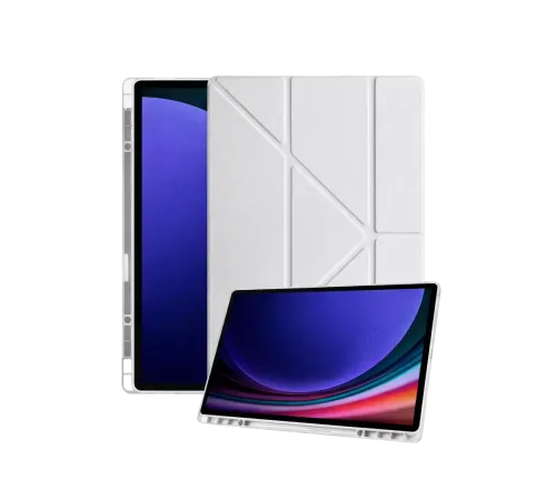 Samsung Galaxy X930 Tab S11 Ultra 14.6 Kalemlikli Mars Tablet Kılıfı - Gri