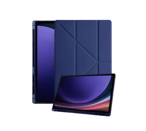 Samsung Galaxy X930 Tab S11 Ultra 14.6 Kalemlikli Mars Tablet Kılıfı - Lacivert