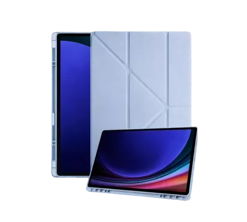 Samsung Galaxy Tab A11 Plus Kalemlikli Mars Tablet Kılıfı - Mavi