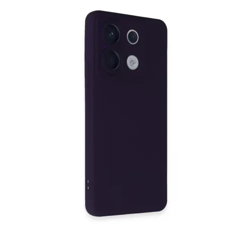 Xiaomi Redmi Note 13 Pro 5G Kılıf Nano içi Kadife Silikon - Mor