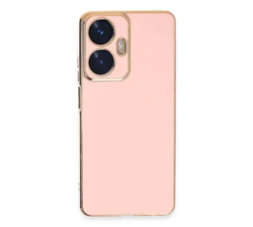 Realme C55 Kılıf Volet Silikon - Pembe