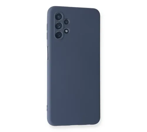 Samsung Galaxy A52 Kılıf Nano içi Kadife Silikon - Gri