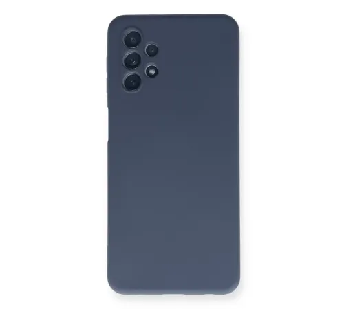 Samsung Galaxy A52 Kılıf Nano içi Kadife Silikon - Gri