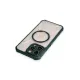 Apple iPhone 13 Pro Max Kılıf Prag Magneticsafe Kapak - Koyu Yeşil