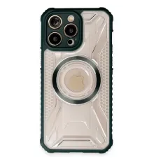 Apple iPhone 13 Pro Max Kılıf Prag Magneticsafe Kapak - Koyu Yeşil