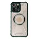 Apple iPhone 13 Pro Max Kılıf Prag Magneticsafe Kapak - Koyu Yeşil