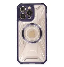Apple iPhone 13 Pro Max Kılıf Prag Magneticsafe Kapak - Derin Mor