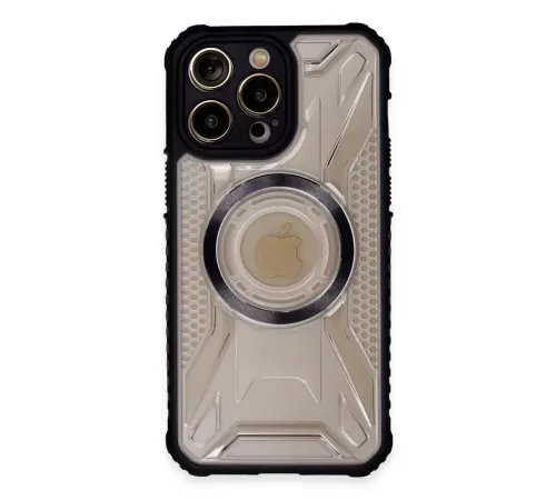 Apple iPhone 14 Pro Max Kılıf Prag Magneticsafe Kapak - Siyah