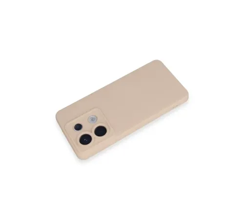 Xiaomi Redmi Note 13 Pro 5G Kılıf Nano içi Kadife Silikon - Pudra