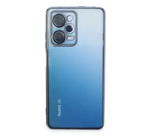 Xiaomi Redmi Note 12 Pro 5G Kılıf Lensli Silikon - Açık Mavi