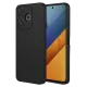 Xiaomi Redmi 13 4G Kılıf Nano içi Kadife Silikon - Siyah
