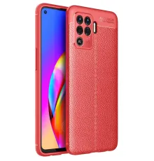 Reno 5 Lite Kılıf Auto Focus Kapak - Kırmızı
