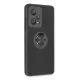 Xiaomi Redmi Note 12 Pro 5G Kılıf Montreal Yüzüklü Silikon Kapak - Siyah
