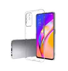 Reno 5 Lite Kılıf Lüx Şeffaf Silikon