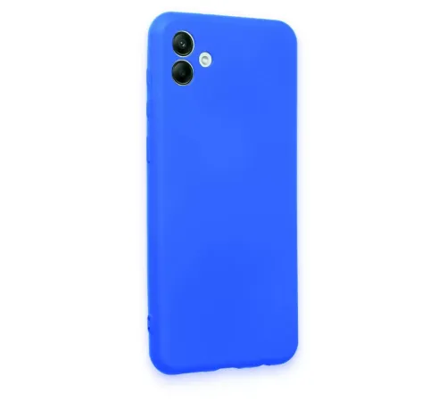 Samsung Galaxy A04 Kılıf First Silikon - Mavi