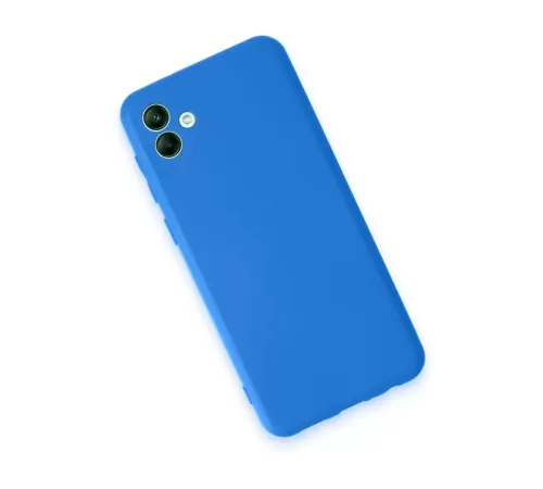 Samsung Galaxy A04 Kılıf First Silikon - Mavi