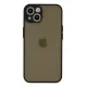 Apple iPhone 15 Kılıf Montreal Silikon Kapak - Siyah