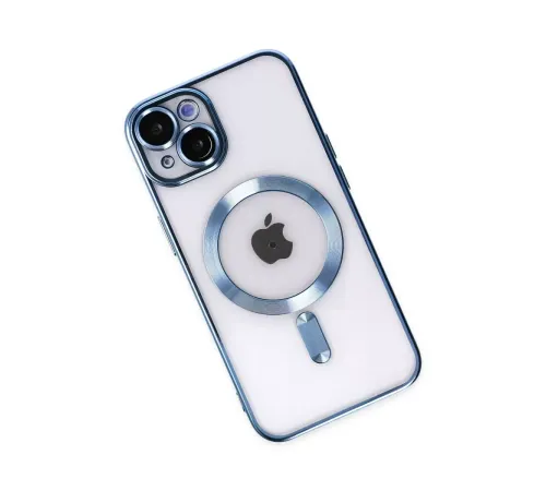 Apple iPhone 14 Plus Kılıf Kross Magneticsafe Kapak - Sierra Blue