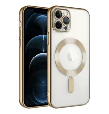 Apple iPhone 14 Pro Max Kılıf Kross Magneticsafe Kapak - Gold