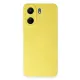 Xiaomi Redmi 13C Kılıf Nano içi Kadife Silikon - Sarı