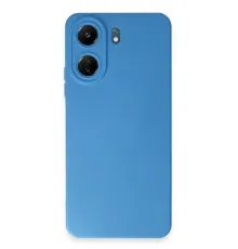 Xiaomi Redmi 13C Kılıf Nano içi Kadife Silikon - Mavi