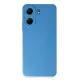 Xiaomi Redmi 13C Kılıf Nano içi Kadife Silikon - Mavi