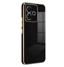 Redmi 13 4G Kılıf Volet Silikon - Siyah