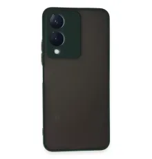 Vivo Y17S Kılıf Montreal Silikon Kapak - Yeşil