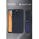 Xiaomi Redmi 13C Kılıf Nano içi Kadife Silikon - Siyah