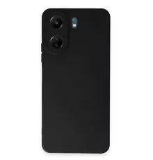 Xiaomi Redmi 13C Kılıf Nano içi Kadife Silikon - Siyah