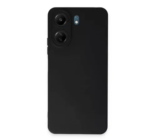 Xiaomi Redmi 13C Kılıf Nano içi Kadife Silikon - Siyah