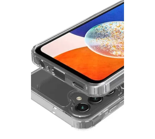 Samsung Galaxy S24 Kılıf Magneticsafe Şeffaf Silikon - Şeffaf