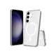 Samsung Galaxy S24 Kılıf Magneticsafe Şeffaf Silikon - Şeffaf