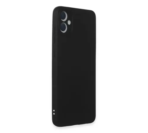 Samsung Galaxy A05 Kılıf First Silikon - Siyah