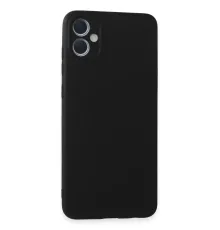 Samsung Galaxy A05 Kılıf First Silikon - Siyah