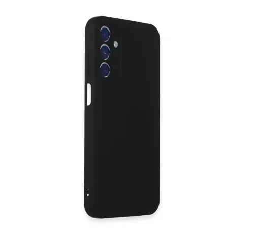 Samsung Galaxy A15 4G Kılıf First Silikon - Siyah
