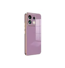 Xiaomi Redmi Note 13 Pro 5G Kılıf Volet Silikon - Mor