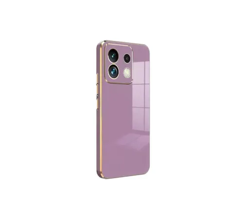 Xiaomi Redmi Note 13 Pro 5G Kılıf Volet Silikon - Mor