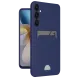 Samsung Galaxy A25 5G Kılıf Kelvin Kartvizitli Silikon - Lacivert