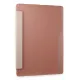 Samsung Galaxy Tab A9 Kılıf Kalemlikli Mars Tablet Kılıfı - Rose Gold
