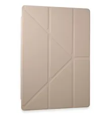 Samsung Galaxy Tab A9 Kılıf Kalemlikli Mars Tablet Kılıfı - Rose Gold