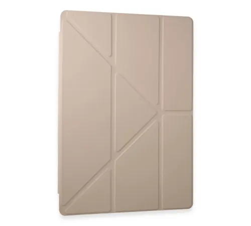 Samsung Galaxy Tab A9 Kılıf Kalemlikli Mars Tablet Kılıfı - Rose Gold