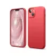 Apple iPhone 14 Kılıf First Silikon - Kırmızı